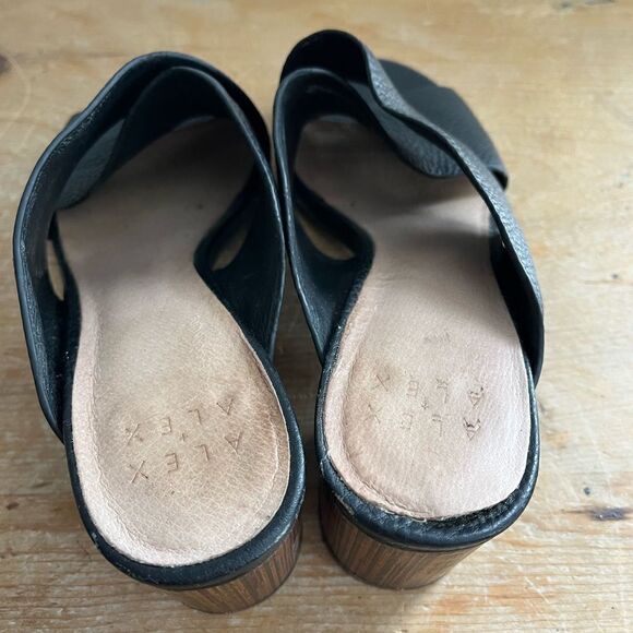 Alex + Alex Leather Mule Sandals 6.5 - Picture 4 of 7
